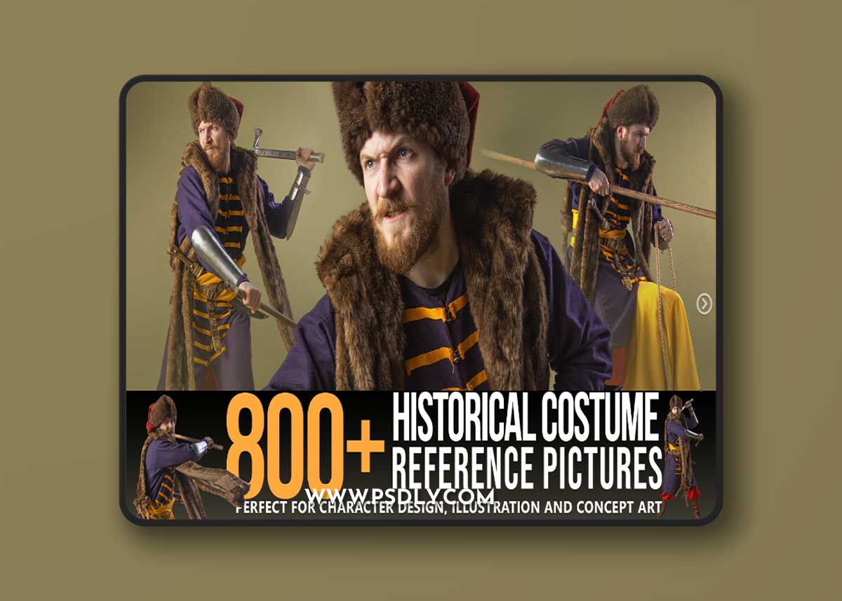 ArtStation - Grafit Studio - 800+ Historical Costume Reference Pictures (Part I)