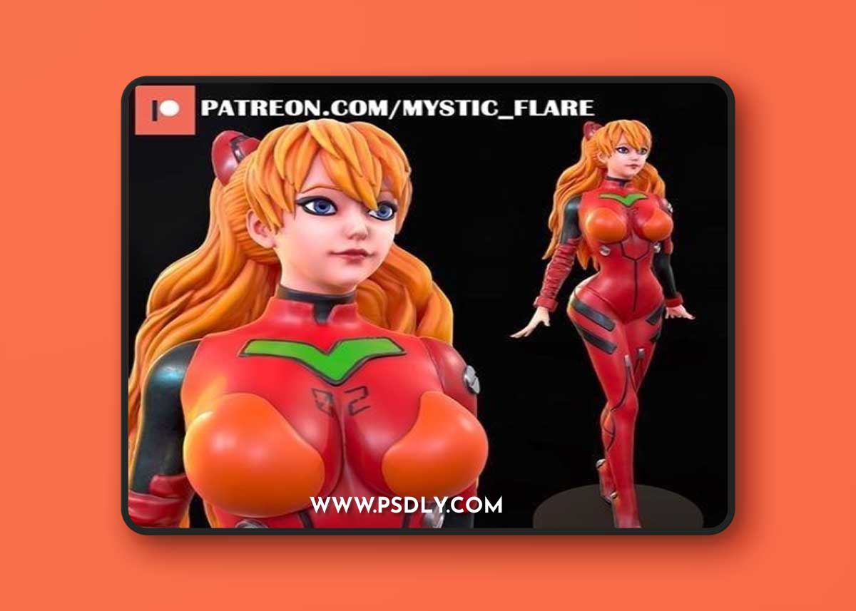 Asuka Langley Sohryu – 3D Print