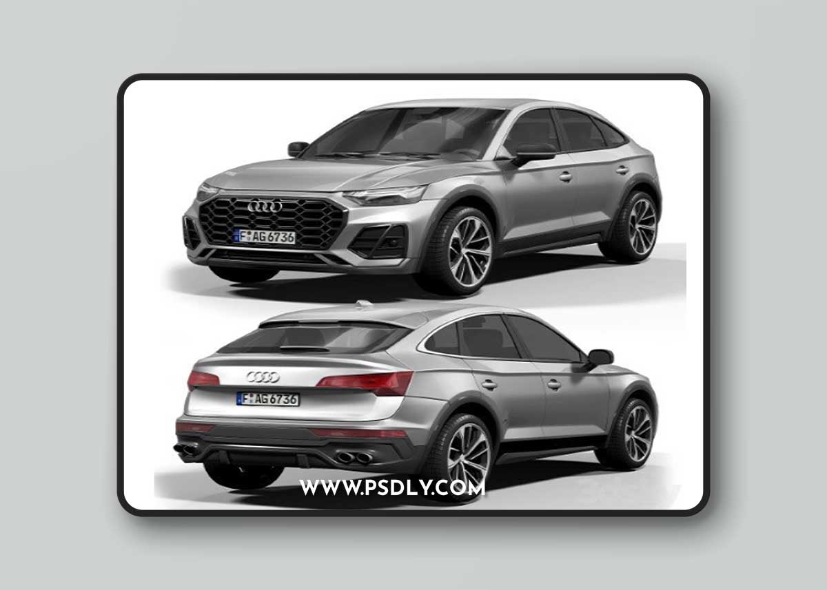 Audi SQ5 Sportback 3d model