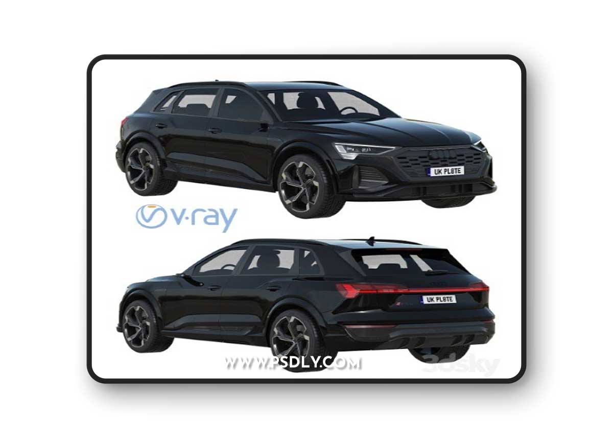 Audi SQ8 e-tron 3d model