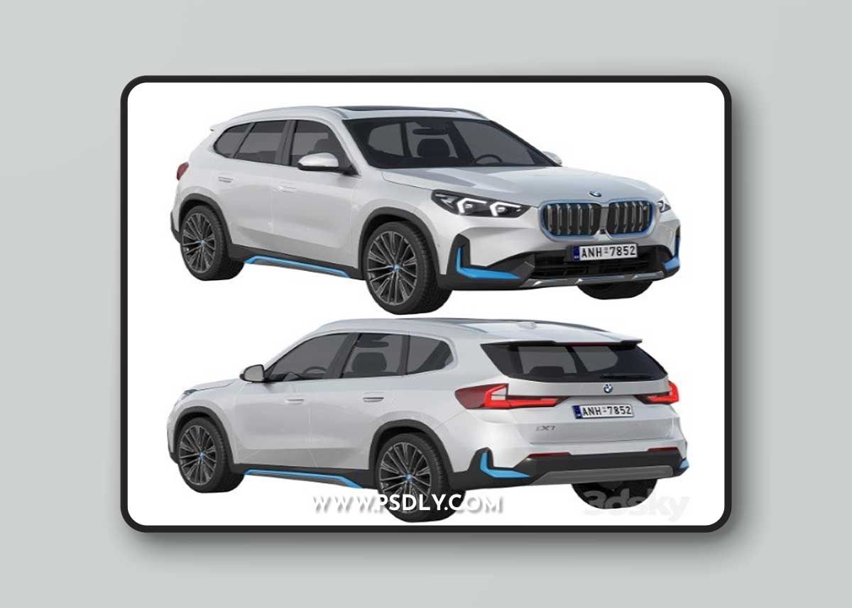 BMW X1 2022 3d model