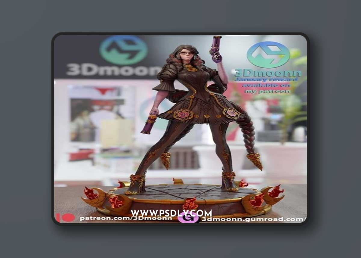 Bayonetta - 3Dmoonn – 3D Print