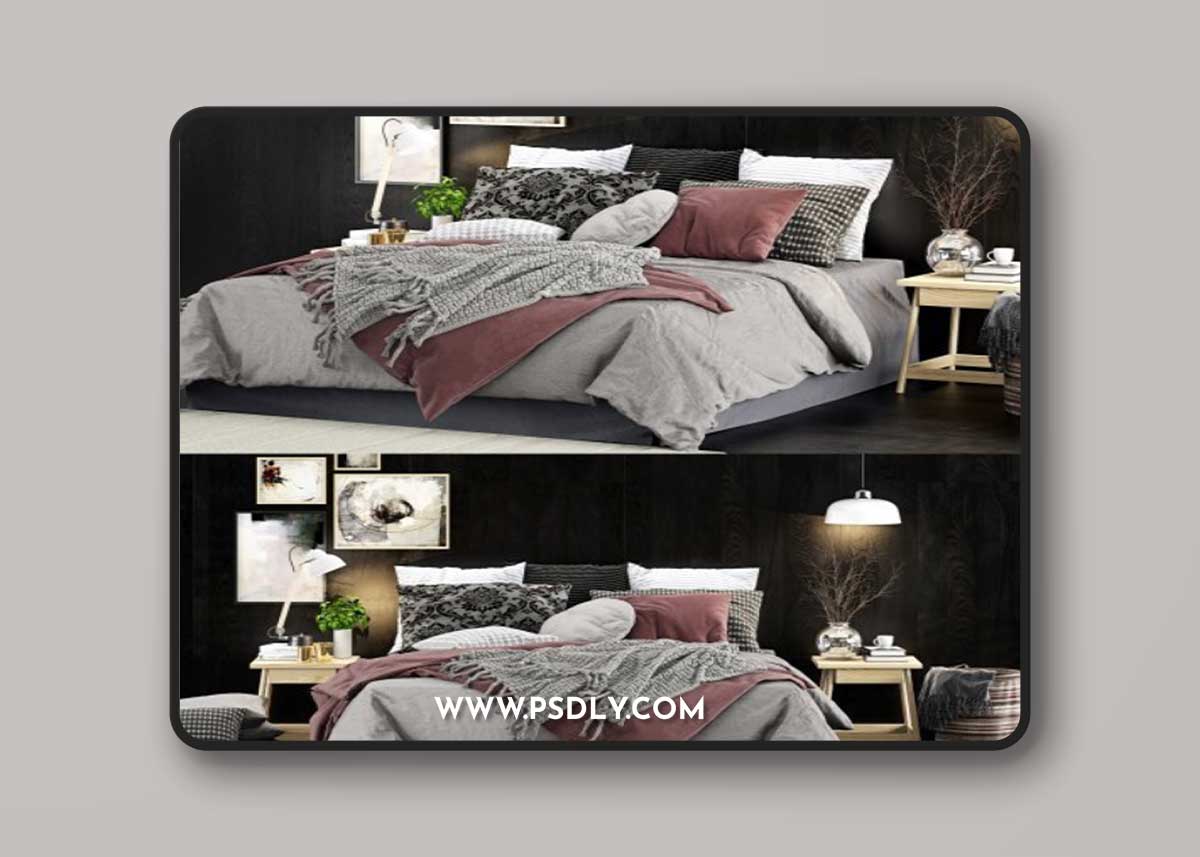Bed Novamobili Nido 4 3D Model