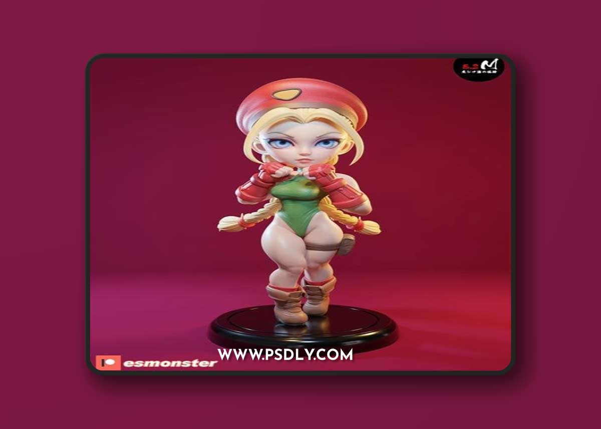 Cammy – E.S Monster 3D Print Model