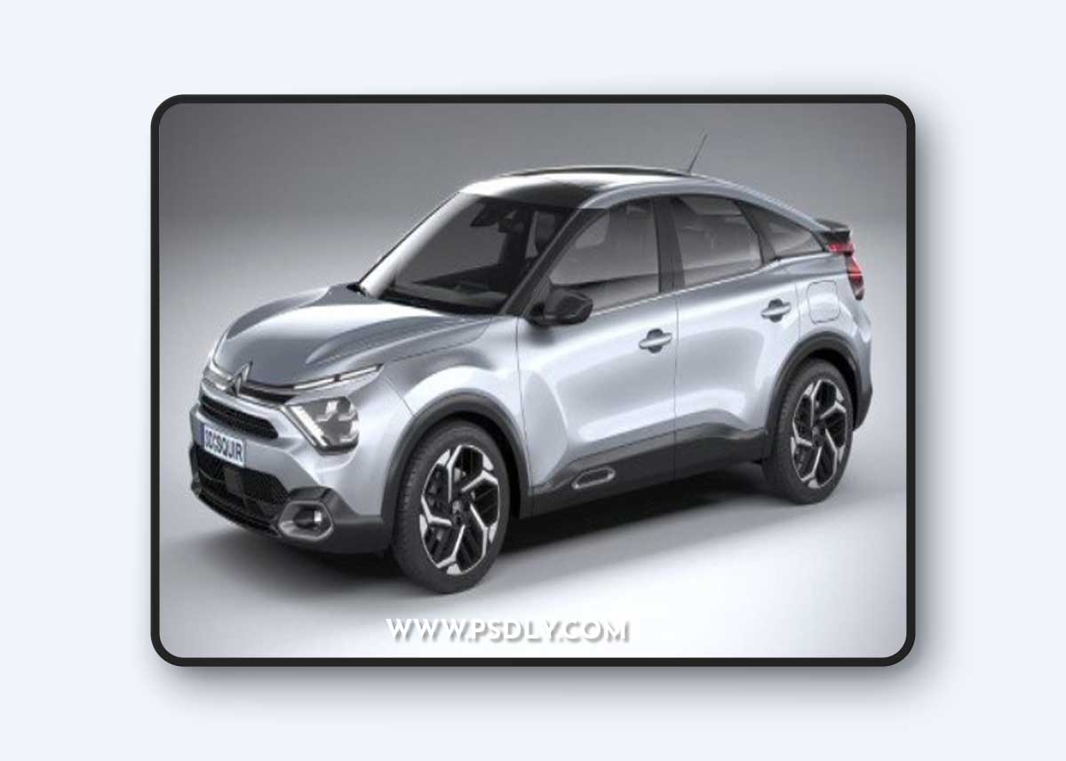 Citroen C4 2021 3d model