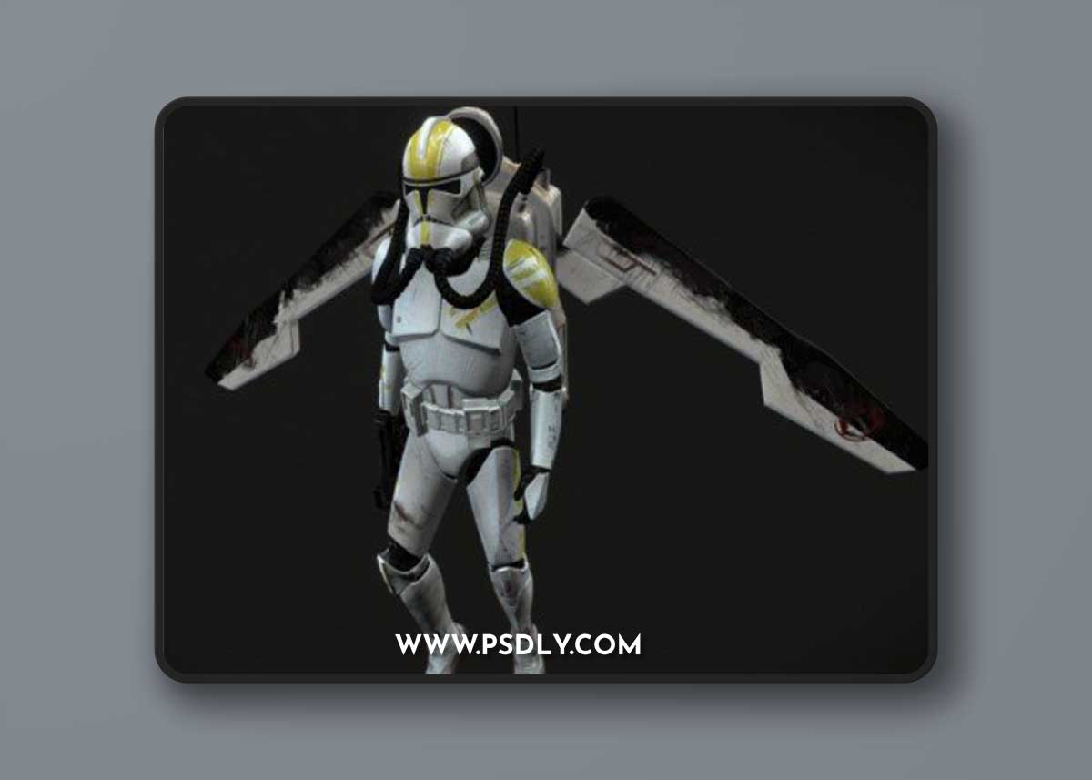 Clone Trooper Sky Corps 3D MODEL