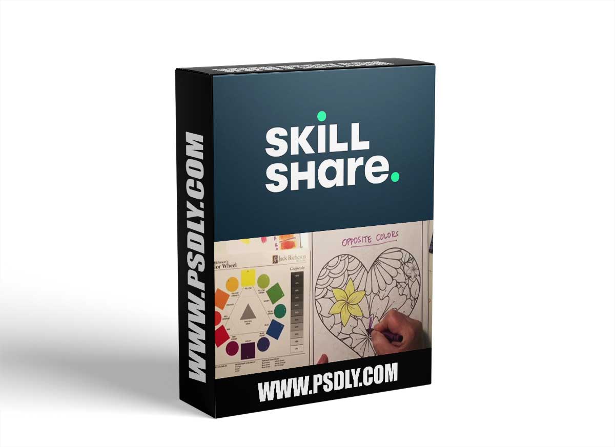 Color Workshop-Color Theory, Palettes, Mixing +Video Class & Supply Kit