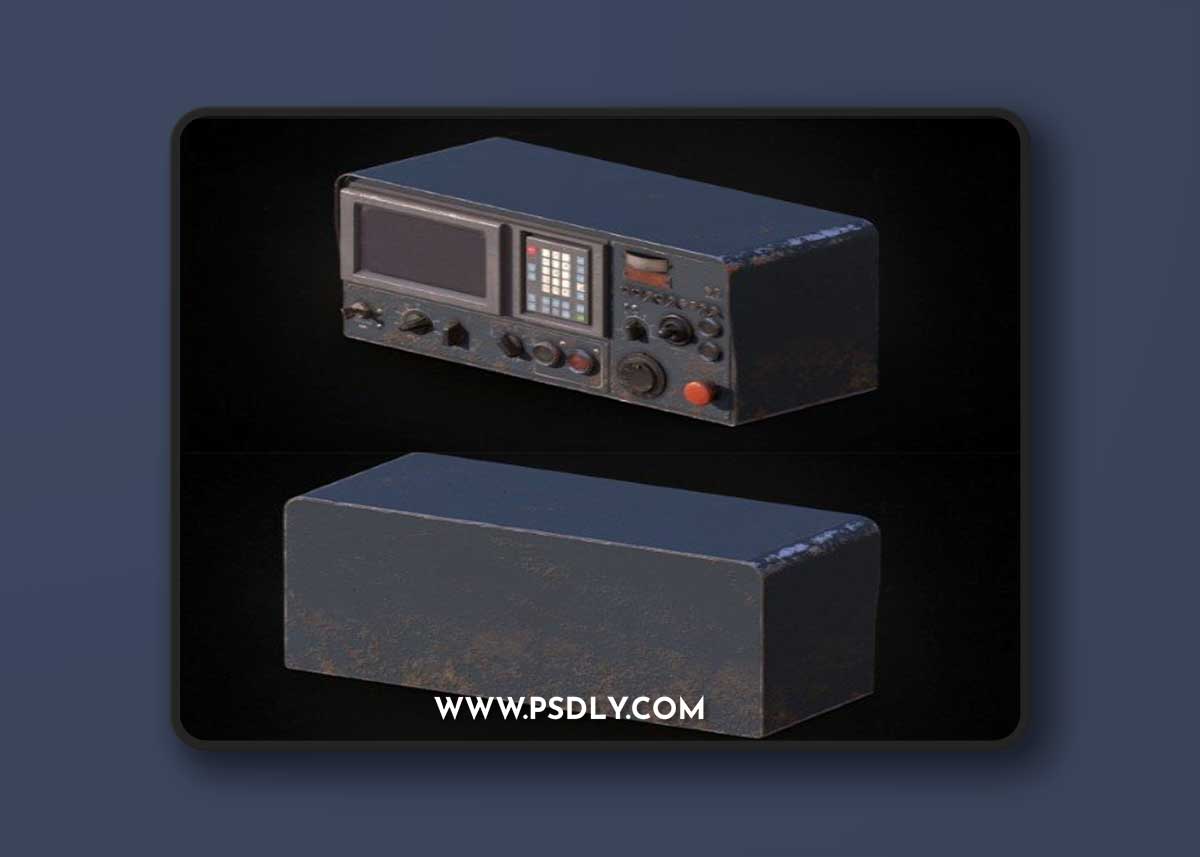 Consle abandoned old 3D Model