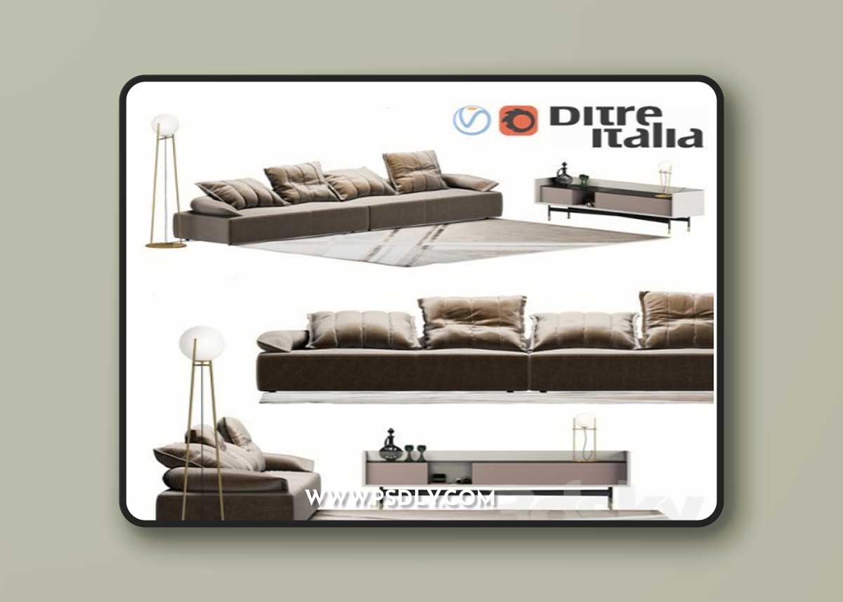 Ditre Italia Flick-Flack sofa