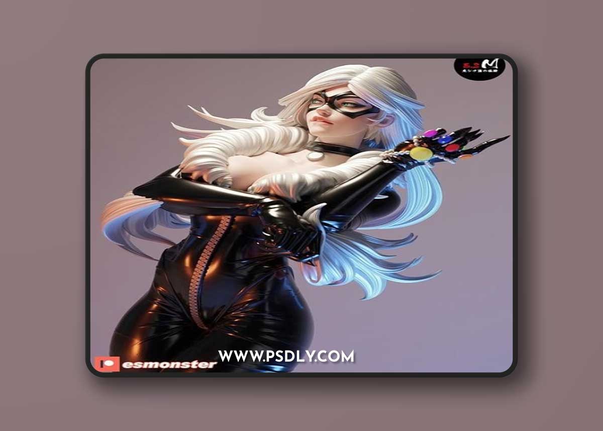 FAN Felicia Back - E.S Monster – 3D Print
