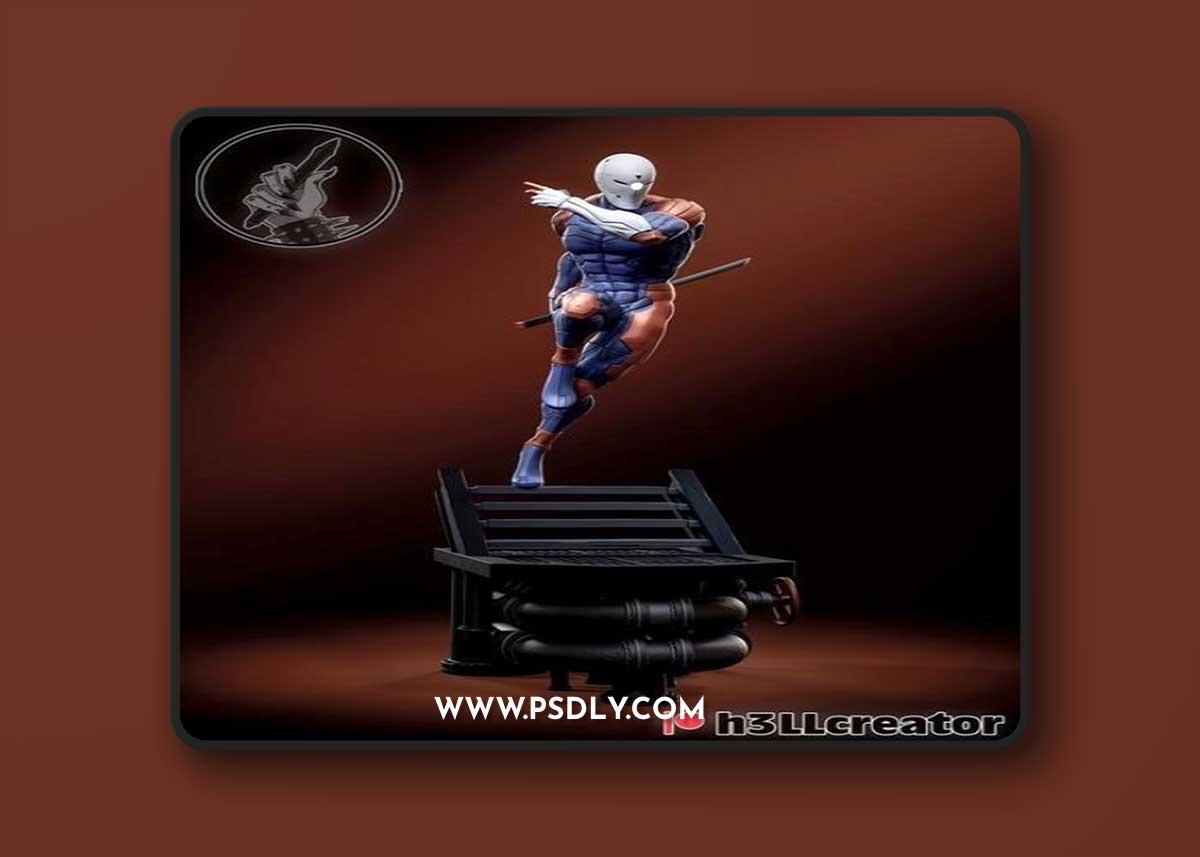H3LL Creator – Gray Fox Sculpture and Bust 3D Print Model