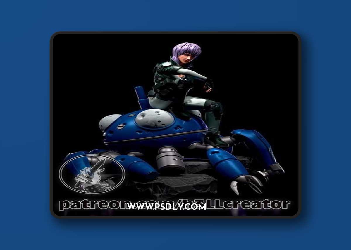 H3LL Creator – Motoko – 3D Print Model