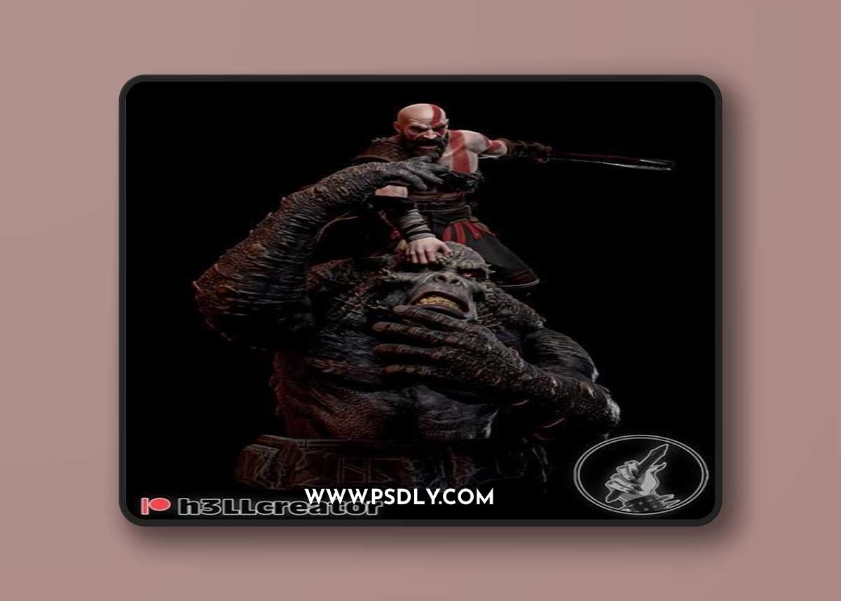 H3llcreator – Kratos God of War 3D Print