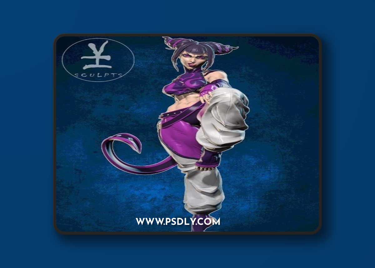 Juri with NSFW 3D print model