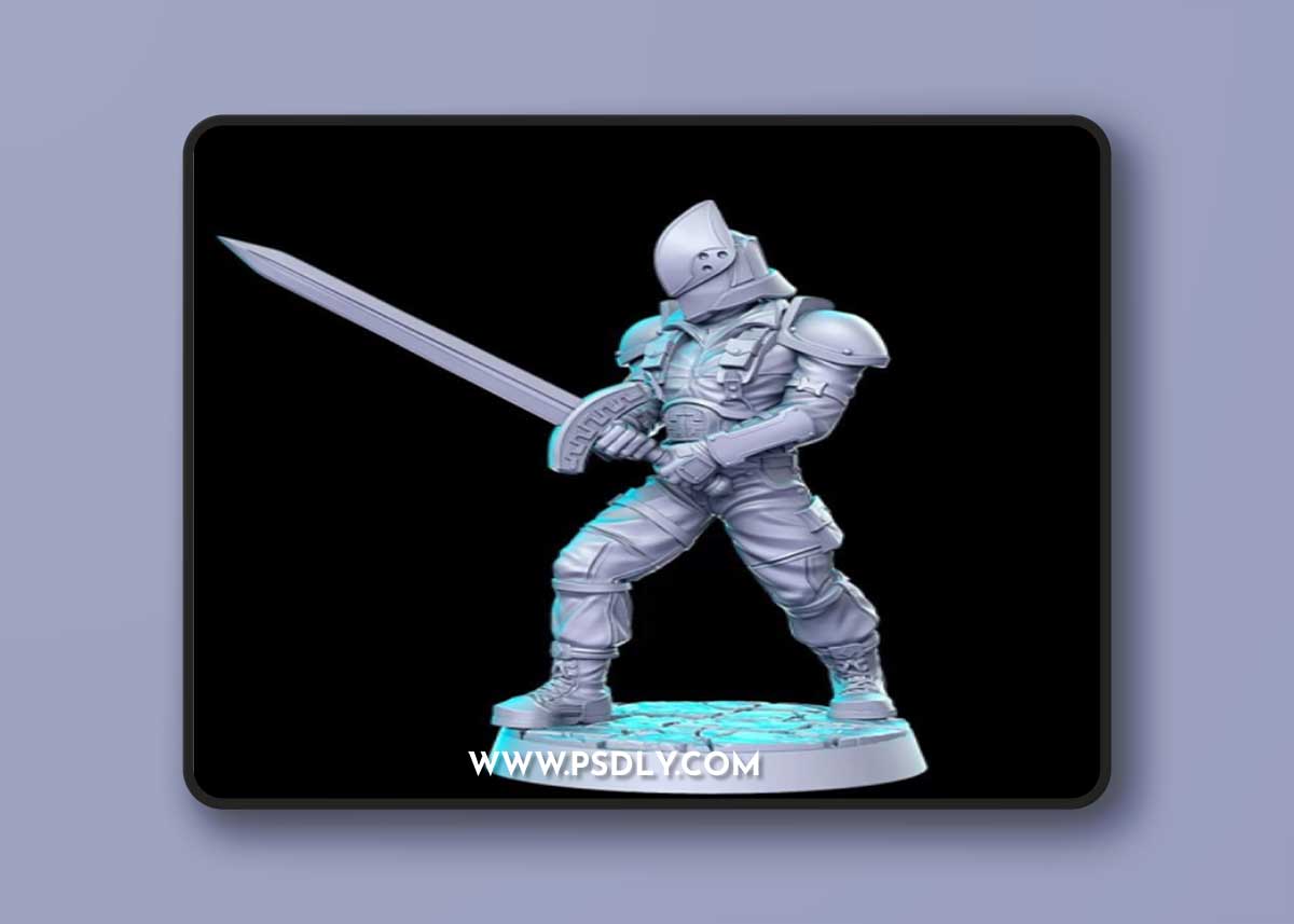 Knight of the order – 3D Print Model
