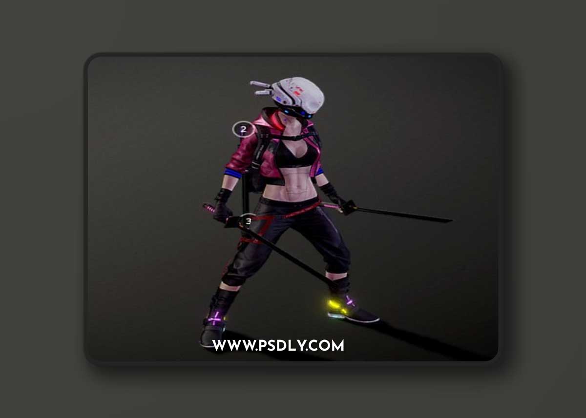 LP 287 Character P4 3D Model