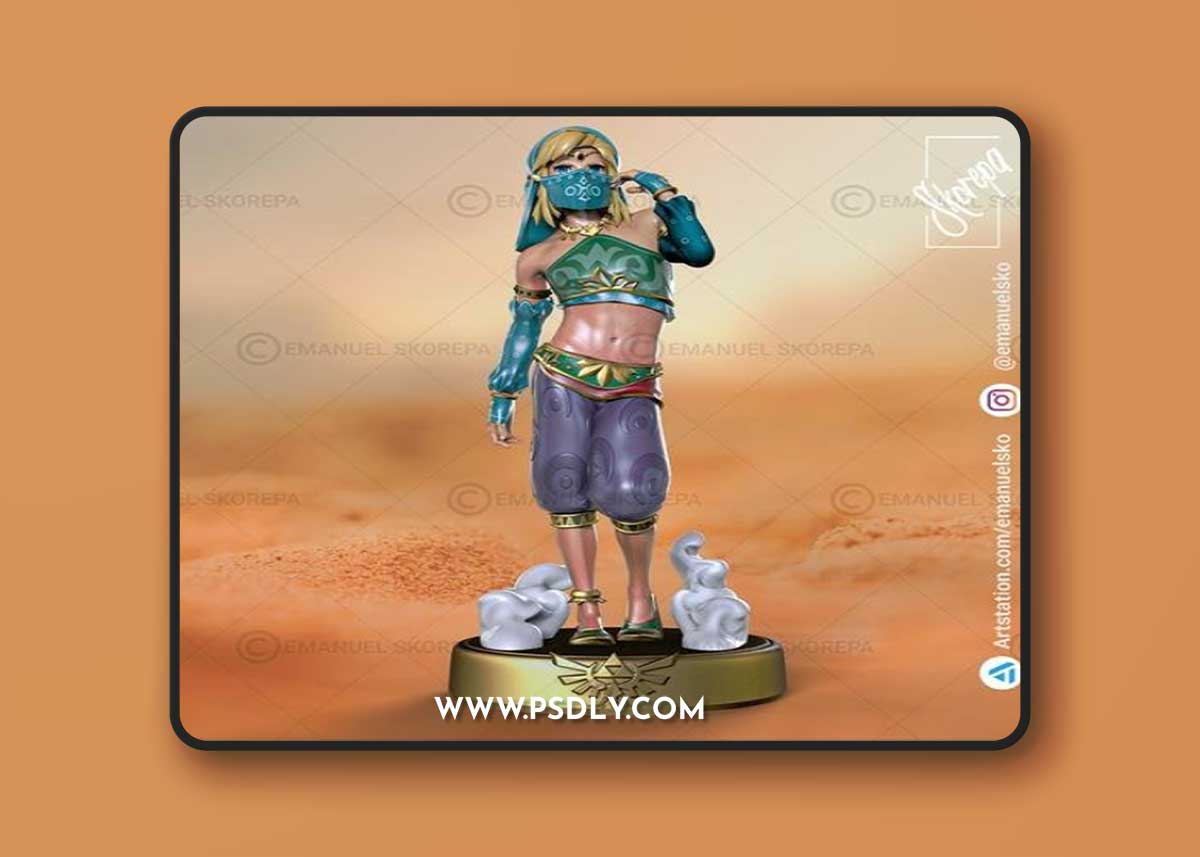 Link Gerudo – 3D Print Model