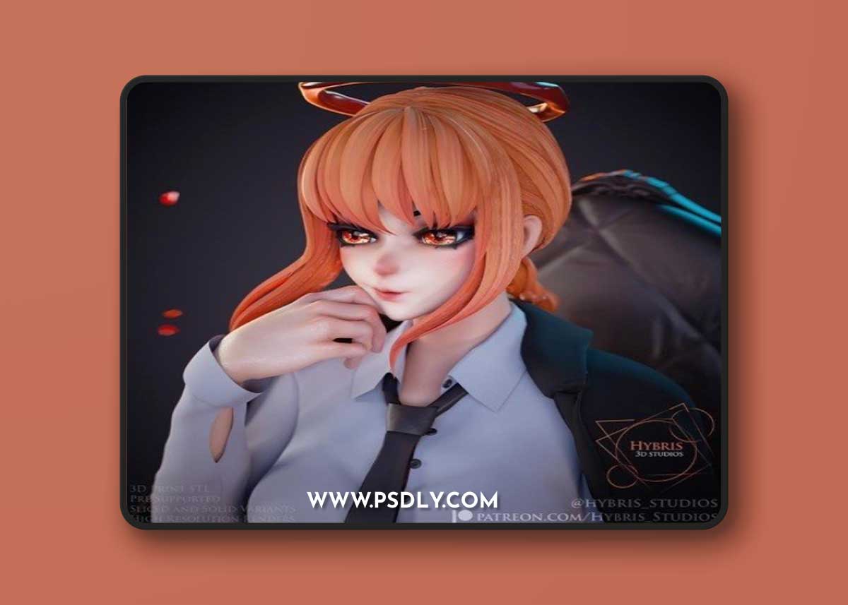 Makima – Chainsaw man – Hybris Studios – 3D Print Model
