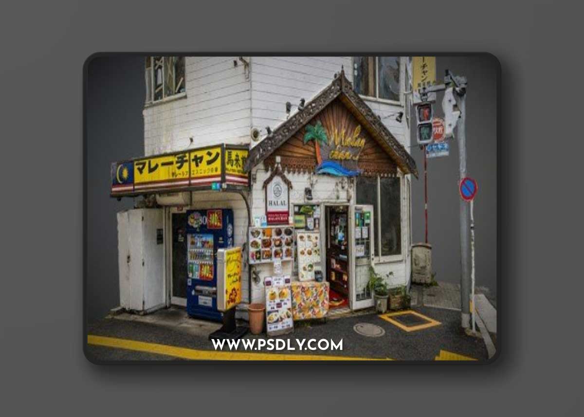 Malaysian restaurant at Ikebukuro photogrammetry
