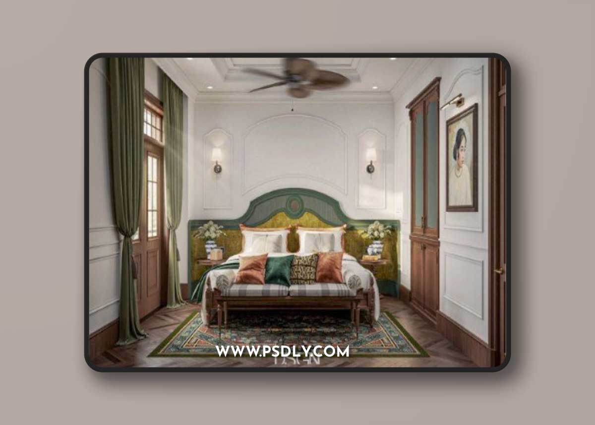 Master Bedroom Interior by Quang Huyy