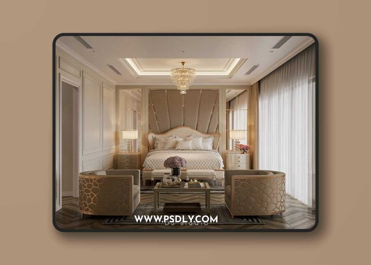 Master Bedroom Interior by Ta Duyen