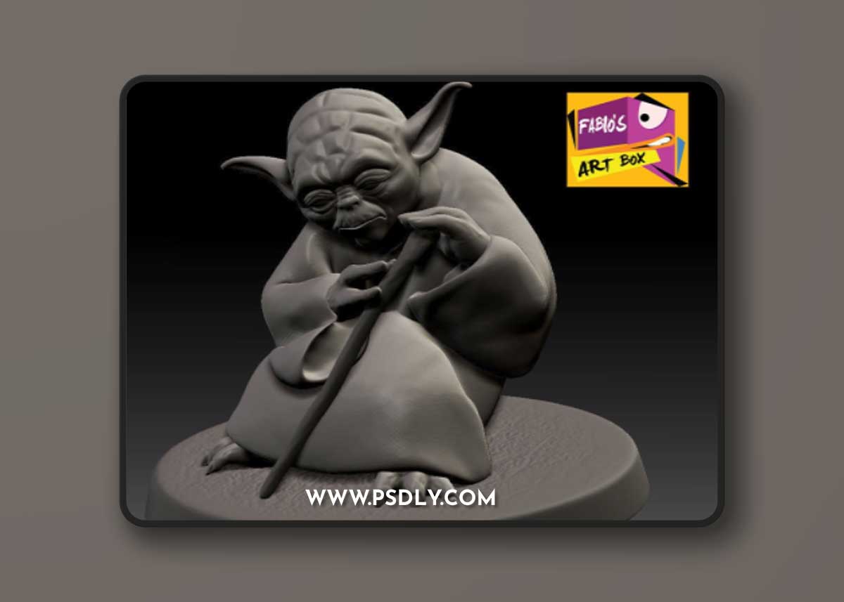 Master Yoda by Fabio's Art box – 3D Print Model