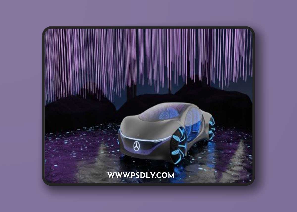 Mercedes-Benz Vision AVTR 2020 3d model