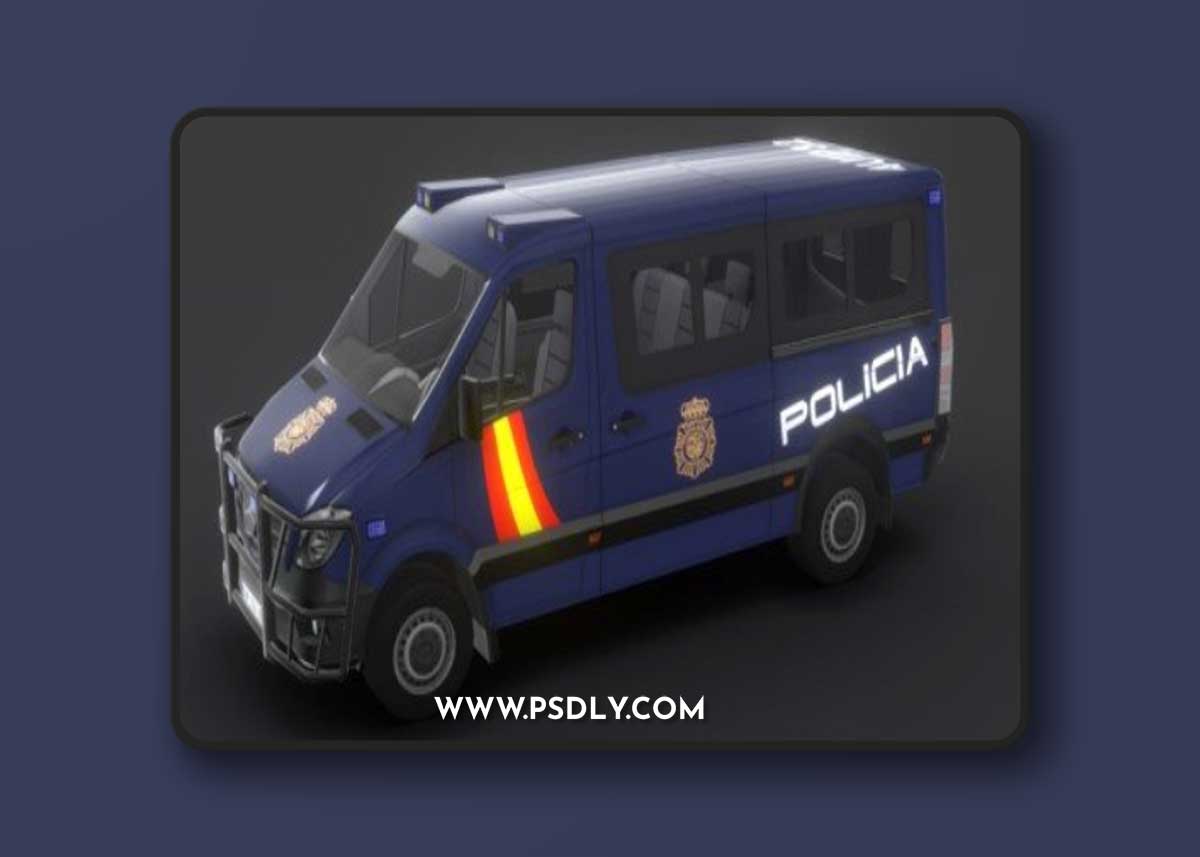 Mercedes benz Sprinter Policia Nacional