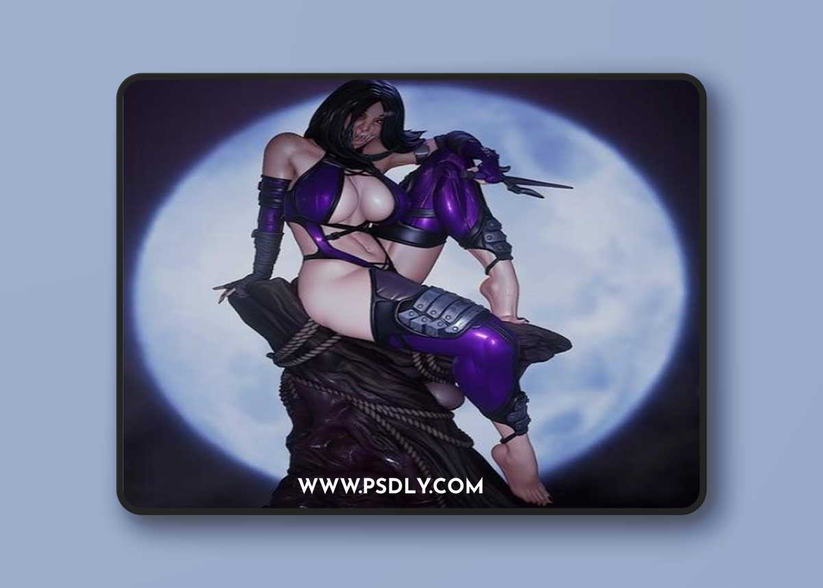 Mileena Mortal Kombat – Pear Force One 3D Print Model