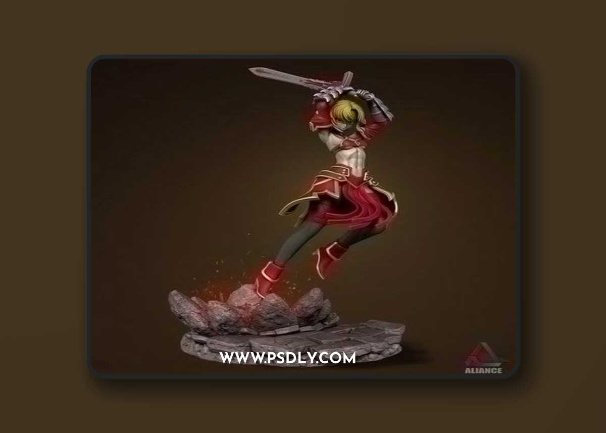 Mordred Fate Apocrypha – 3D Print