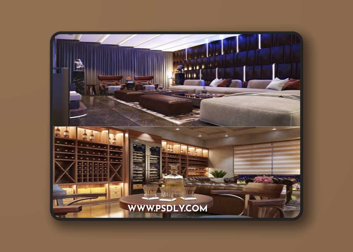 Movie Room Interior By Hoa Le Van