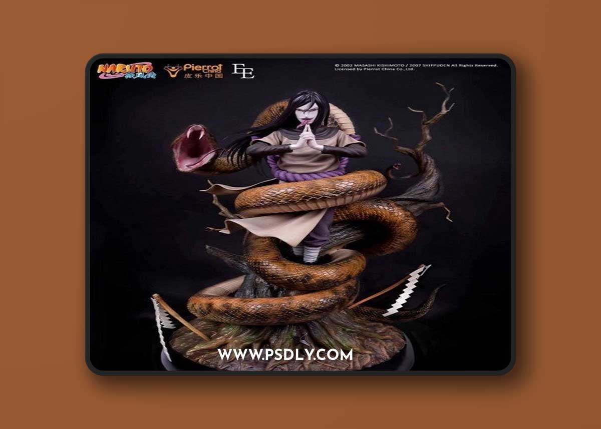 Naruto Orochimaru – 3D Print Model