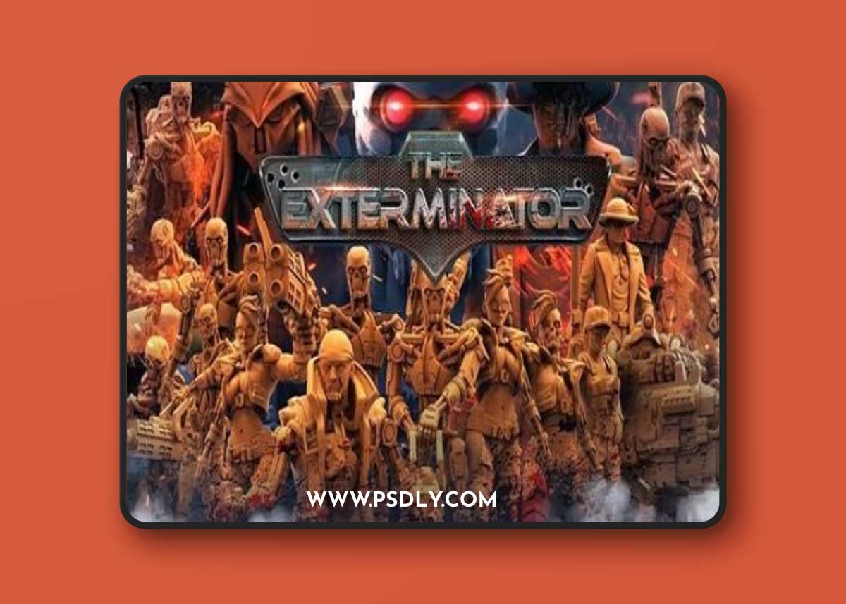 Papsikels Miniatures - The Exterminator December 2022 – 3D Print