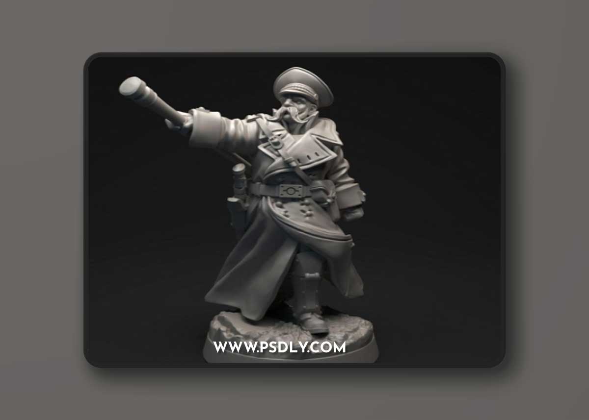 Platoon Leader Alphonse – 3D Print Model