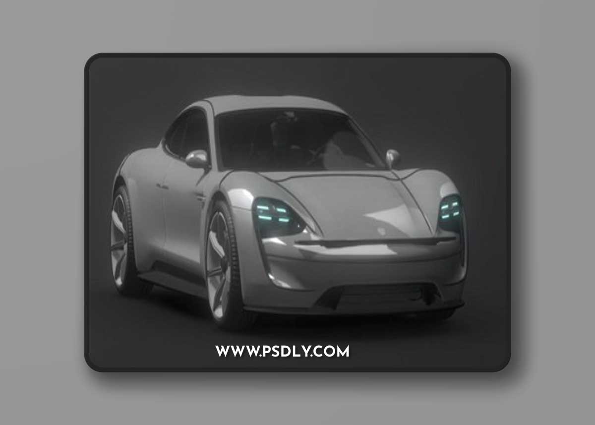 Porsche Taycan 3d model