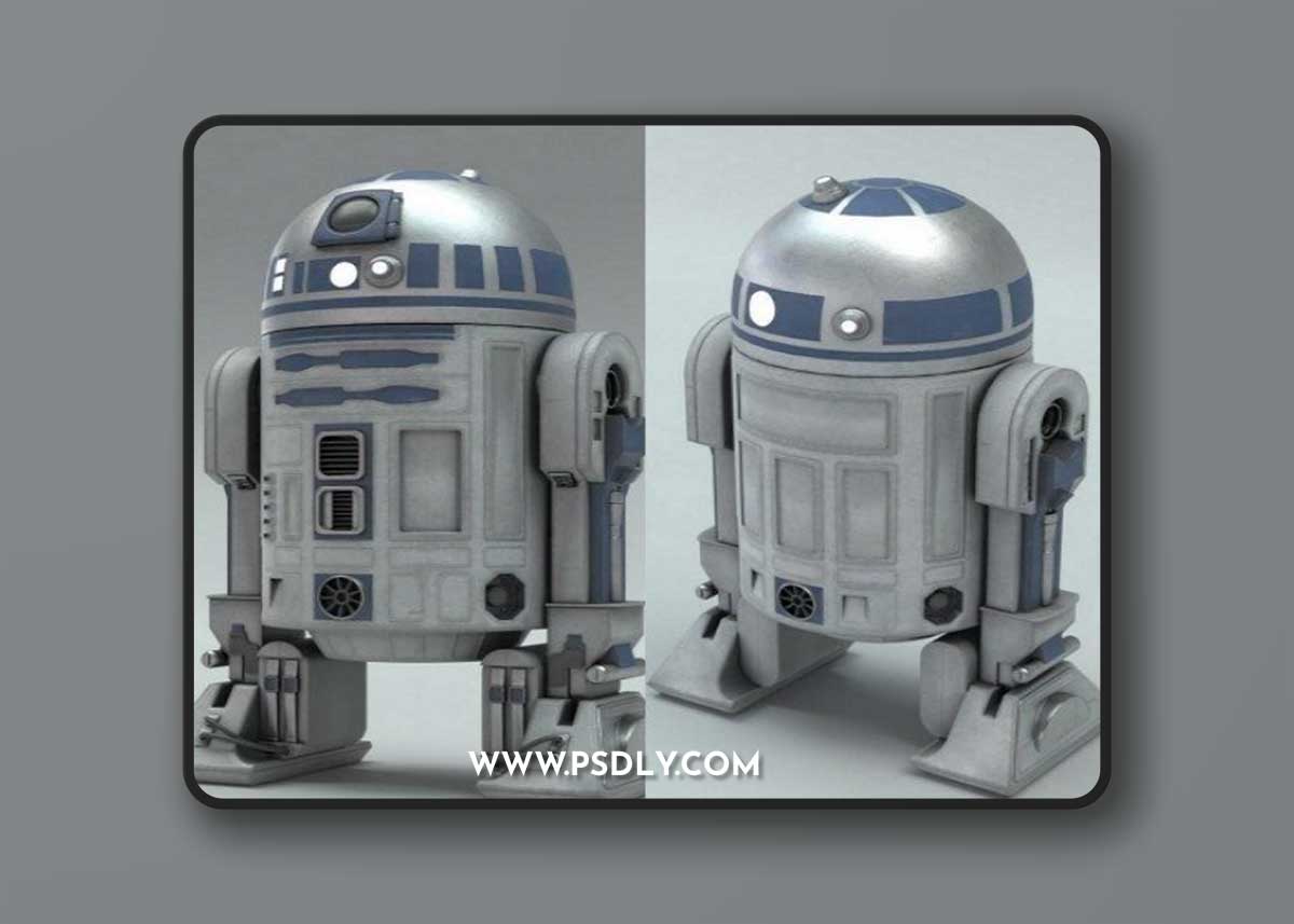 R2-D2 STAR WARS – 3D Model