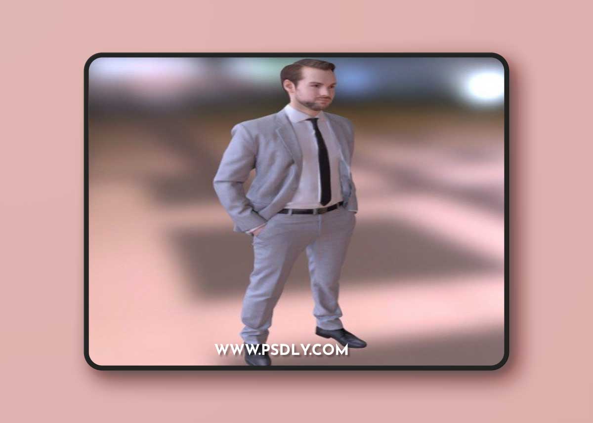 RP Man Joscha 0117 3D Model