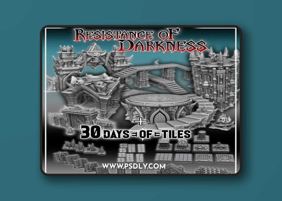 Resistance of Darkness – 3D Print Model