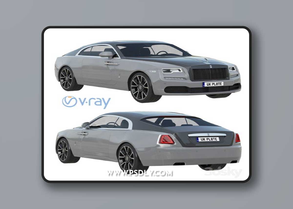 Rolls-Royce Wraith 3d model