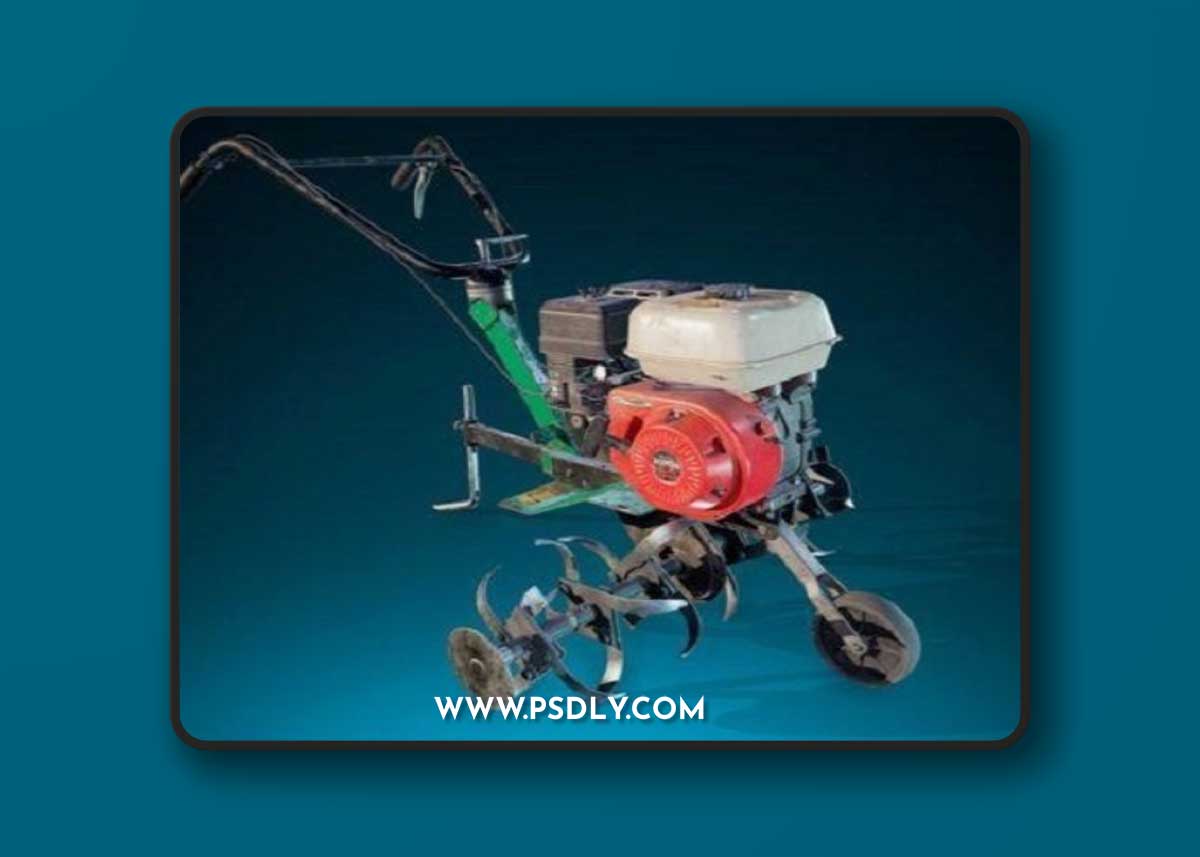 Rotavator 3d model