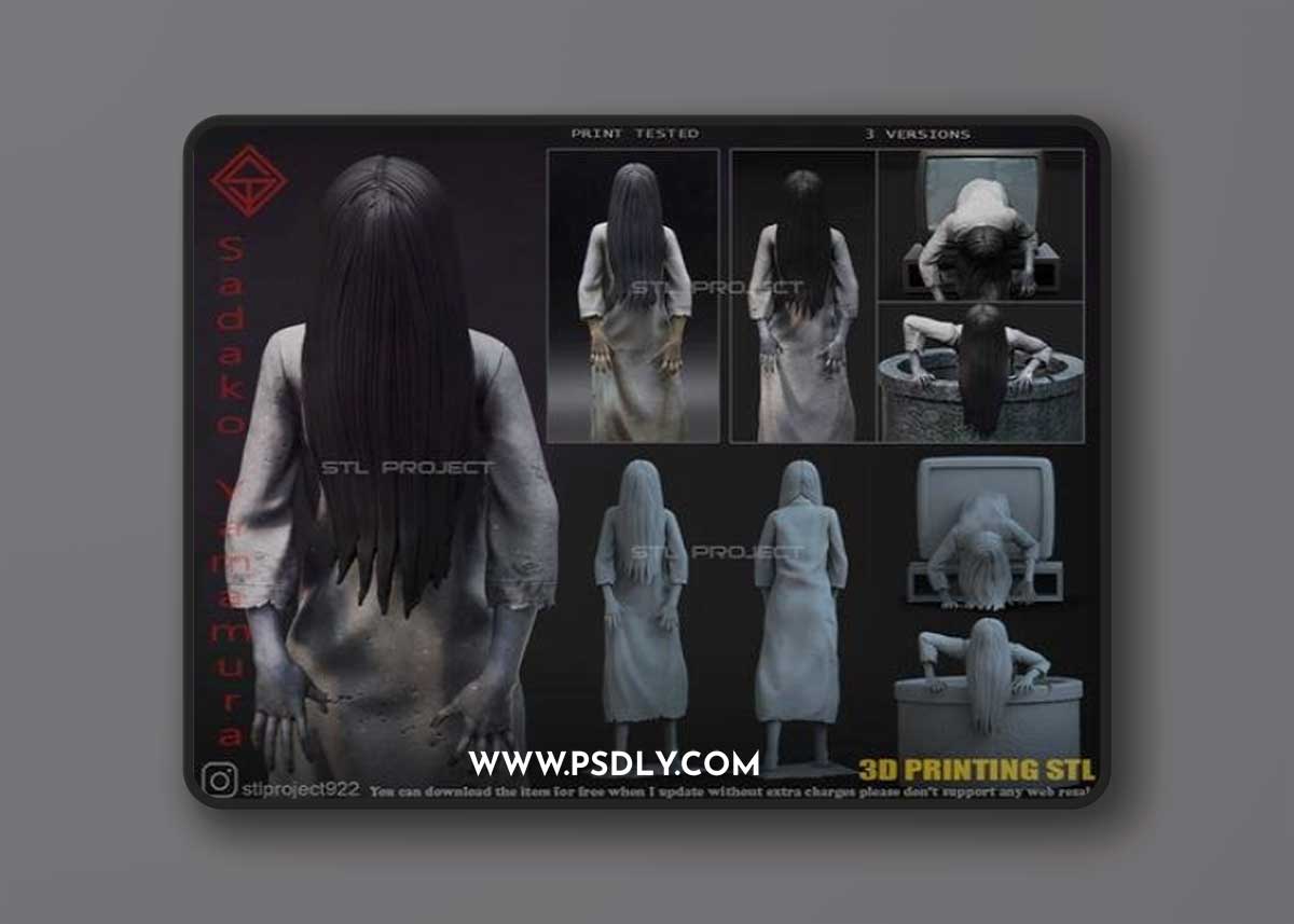 Sadako – 3D Print Model