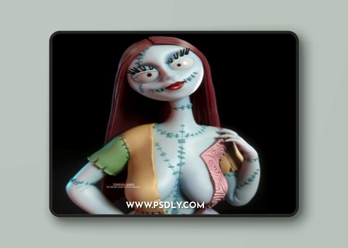Sally Skellington - Torrida Minis – 3D Print