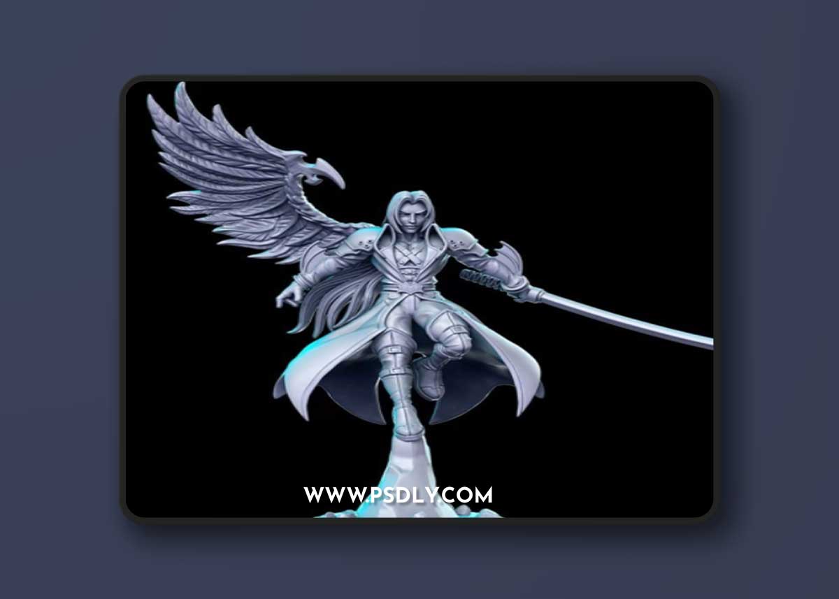 Sephirael (winged version) – 3D Print Model