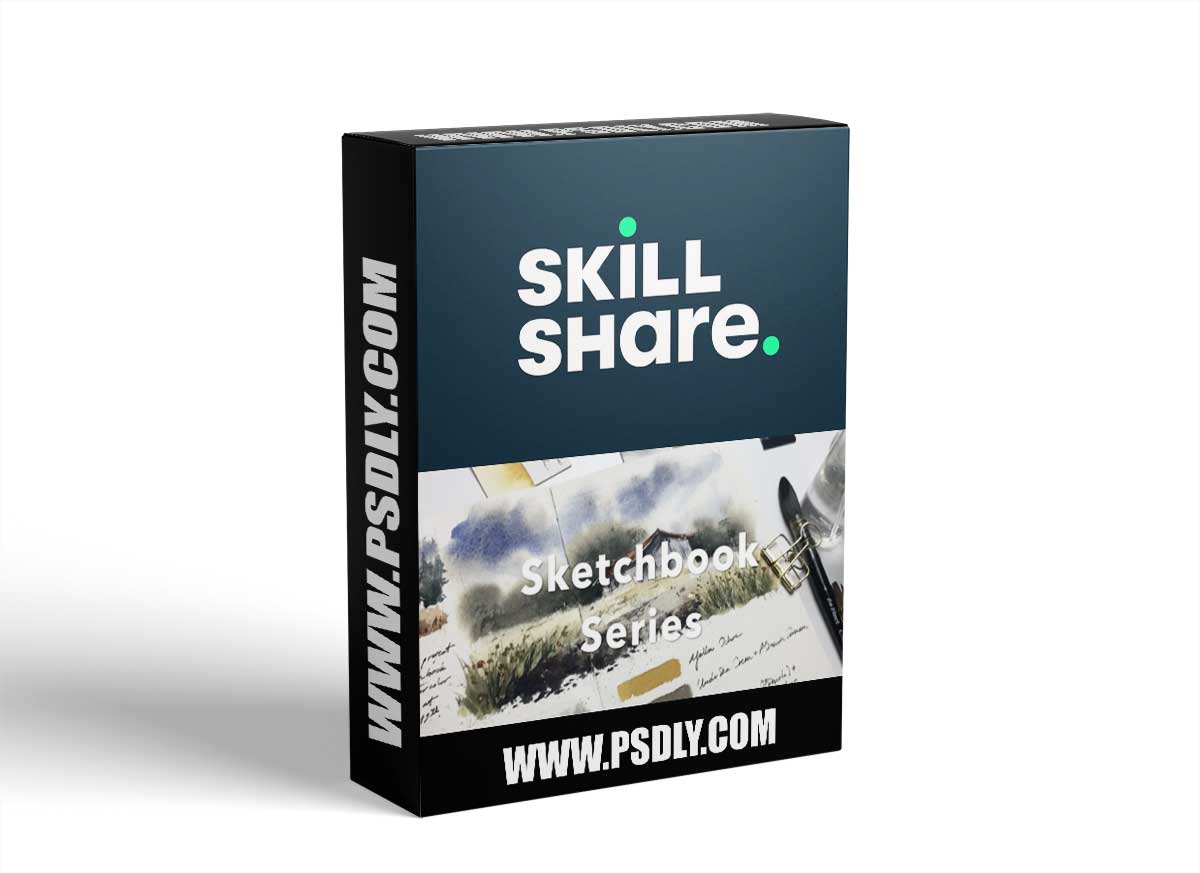 Sketchbook Series - Painting watercolor landscape studies in your watercolor journal