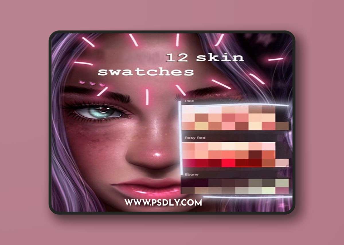 Skin Swatches for Procreate