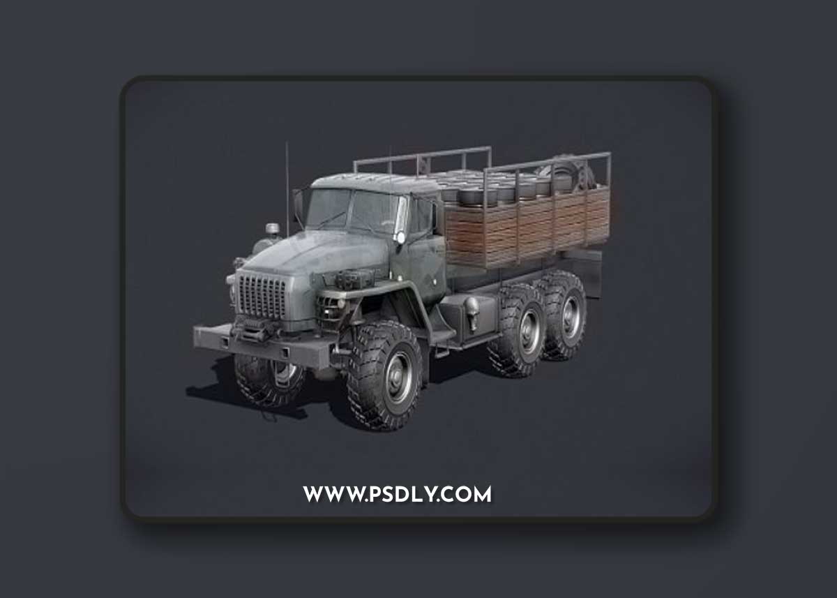Soviet Ural 4320 MOD A