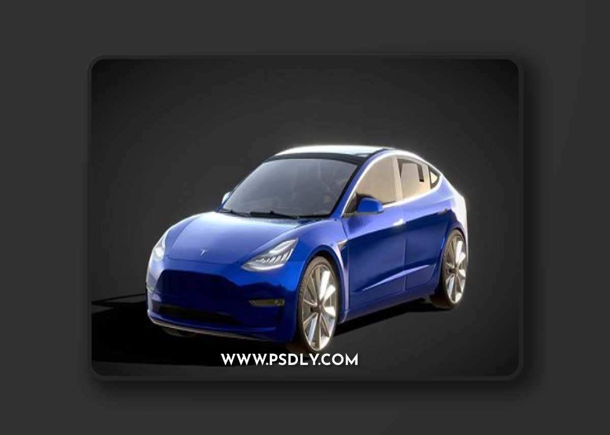 Tesla Model 3 3D Model