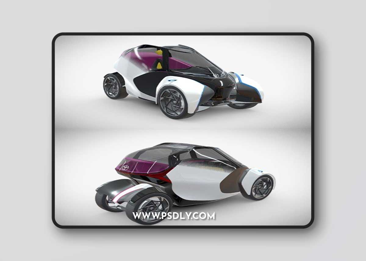 Toyota i-tril 3D Model