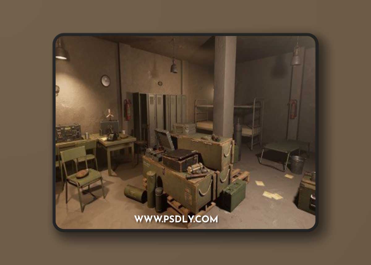 Unreal Engine - WW2 German Bunker (4.20 - 4.27, 5.0)