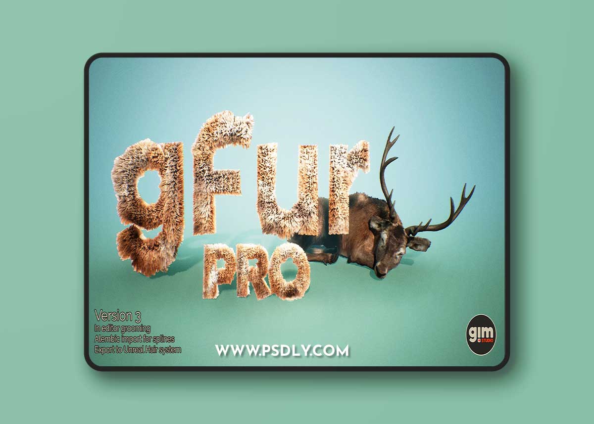 Unreal Engine - gFur PRO v3.8.3 (4.27)
